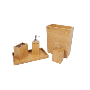 Ensemble de salle de bain effet bois, produits faits à la main, ensemble de salle de bain en bois pour la maison, qualité artisanale, taille personnalisée, produit en promotion - Product Image 5