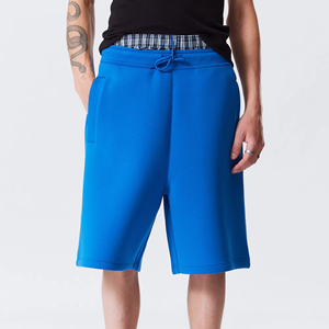Shorts décontractés pour hommes en tissu technique Air Layer, taille élastique avec cordon de serrage, légers, personnalisables - Product Image 6