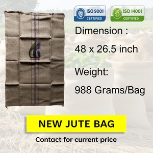 Sacos de yute de 48x26.5 pulgadas y 988g para envasar vainas de vainilla, café y clavos de olor, sacos de gunny para binola, venta al por mayor, Goodman Global Bangladesh - Product Image 2