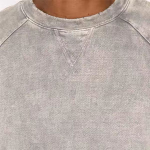 Wholesale Custom Men's Rival Fleece Crew Sports <b>Jumper</b> Regular Fit Comfortable Warm V-neck Polyester/Cotton Eco-Friendly Winter - Product Image 6