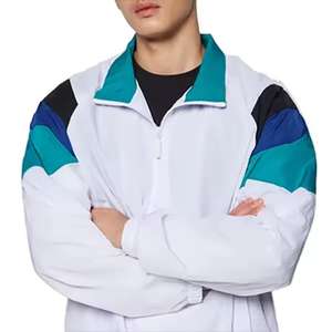 Chaqueta Deportiva Cortavientos para Hombre de Alta Calidad, 100% Poliéster, Transpirable, con Logotipo Personalizado, Ropa Deportiva de Otoño, Conjuntos OEM - Product Image 2