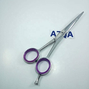 Ciseaux de barbier en acier inoxydable en gros pour la coupe de cheveux, lames tranchantes, prise en main confortable, idéal pour un usage professionnel et domestique - Product Image 2
