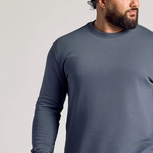 Sweat-shirts pour hommes en coton mélangé de haute qualité, design élégant, couleur unie, sweat-shirts basiques en coton mélangé pour hommes - Product Image 3