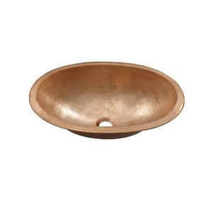 Évier pour bateau fait à la main, en cuivre, - Product Image 1