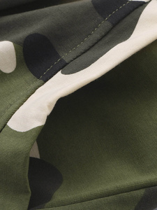 Pantalon de survêtement camouflage pour homme, taille élastique, cordon de serrage, poches, style décontracté, léger, en coton et élasthanne, pour l'été - Product Image 6