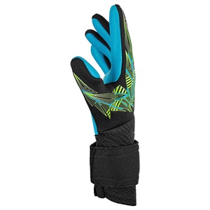 Gants de gardien de but professionnels de haute qualité Blue Eagle Sports, fermeture à boucle, antidérapants, respirants, pour garder les yeux sur le ballon en extérieur - Product Image 2
