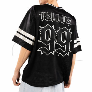Camiseta Oversize de Corte Cuadrado para Hombre, Precio Bajo, Alta Calidad, Camiseta Premium de Malla de Alta Calidad - Product Image 2