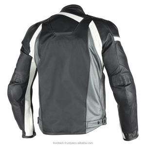 Kivotech Motorcycle Men's Best Quality Genuine Leather Padded Motorbike Racing <b>Jackets</b> - Product Image 3
