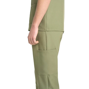 Hospital Medical Men's <b>Doctors</b> Scrubs Uniforms <b>Sets</b> 100% Cotton Quick Dry Breathable Customizable Comfortable All Sizes - Product Image 4