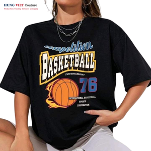 Ban Tee Outfit Chemise d'Halloween surdimensionnée avec imprimé DTG vintage pour les amateurs de streetwear - Product Image 6