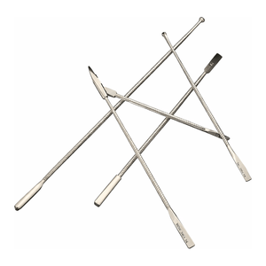 Espátulas de Laboratorio de Acero Inoxidable para Manipulación de Reactivos, Múltiples Formas y Longitudes - Product Image 1