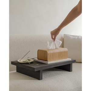 กล่องใส่กระดาษทิชชูไม้โอ๊คทำมือสุดหรู - ขายส่ง - Product Image 6