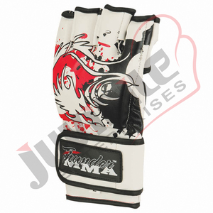 Gants de combat MMA demi-doigts personnalisés avec logo professionnel, pour adultes unisexes, très demandés, pour la boxe et les compétitions. - Product Image 5