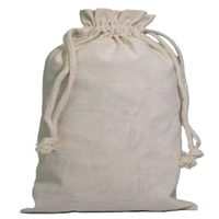 Sac à poussière de luxe en coton biologique recyclé, écologique, réutilisable, pour emballage cadeau de bijoux de mode et cosmétiques, recyclable