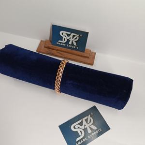 Brazalete de Cobre Puro Hecho a Mano con Patrón de Trenzado de Cuerda Tradicional, Estilo Cadena de Cobre Sólido, Ajustable - Product Image 3