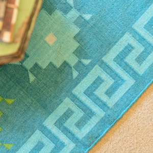 Compre Alfombra Kochi de Tejido Plano, Alfombra Decorativa Hecha a Mano, Proveedor Mayorista, Fabricante, Exportador de India - Product Image 4