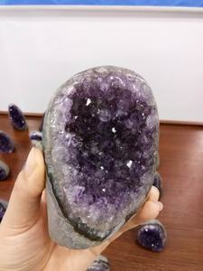 Geoda/Orificio/Clúster de Amatista <span class=keywords><strong>Natural</strong></span> Pequeña al por Mayor de Alta Calidad - Product Image 3
