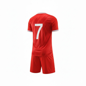 Uniforme de Fútbol Personalizado con Impresión por Transferencia de Calor, Conjunto de Camiseta de Entrenamiento de Fútbol para Hombre, de Secado Rápido, Transpirable y Antibacteriano - Product Image 3