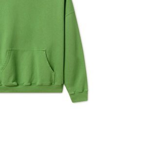Sweat-shirt à capuche vert pour homme Pak Muntaha Impex, coupe classique, poche avant, vêtement décontracté, pull en molleton tricoté pour l'automne, 100% coton - Product Image 3