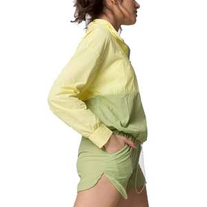 Veste coupe-vent légère pour femmes, veste zippée résistante à l'eau, veste de sport pour la course à pied, la randonnée, l'entraînement, les activités de plein air - Product Image 5