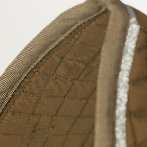 BRAND ZONE1995 Tapis de selle classique personnalisé en coton satiné avec doublure en maille, durable et confortable pour l'équitation et le saut d'obstacles - Product Image 4