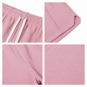 Pantalones Cortos Deportivos Casuales para Hombre, de Algodón y Poliéster, 220 GSM, Corte Regular, Largura hasta la Rodilla, Transpirables, de Secado Rápido, Ligeros, Servicio OEM - Product Image 5