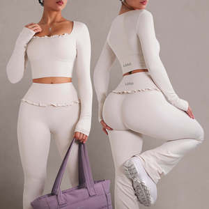 Ropa Deportiva al por Mayor con Etiqueta Privada Personalizada, Ropa Deportiva para Mujer, Traje de Yoga, Conjuntos de Ropa para Gimnasio y Fitness - Product Image 5