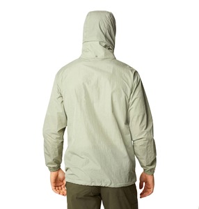 Men's Lightweight <b>Hooded</b> <b>Soft</b> <b>Shell</b> <b>Jacket</b> Zip Fly Stand Collar Solid Color Outdoor Wear All Seasons Regular Fit - Product Image 3