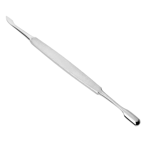 Pousse-cuticules professionnel en acier inoxydable haute qualité, double extrémité, outil de soin des ongles pour manucure et pédicure - Product Image 1