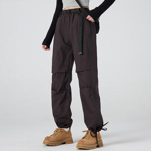 Pantalon cargo baggy coupe large pour homme, style streetwear hip-hop, coupe-vent, imperméable, tactique, pour l'extérieur - Product Image 1