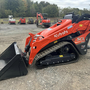 High Quality New <b>Top</b> Wholesale Kubota SCL1000 Trencher SkidSteer Loader Diesel Stand-On Track Loader with Chain Trencher Austria - Product Image 5