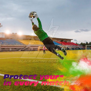 Customized Football Goalkeeper <b>Gloves</b> with Custom Branding Professional German Contact Latex Palm Durable Grip OEM Wholesale - Product Image 6