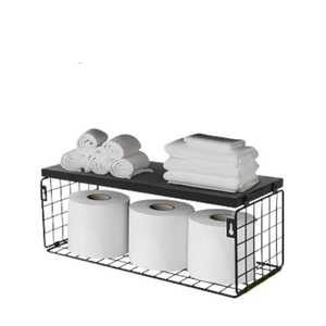 3 Tier Black Metal Mesh Spice Rack Organizer Kitchen Countertop Seasoning Bottle Holder Storage Shelf <b>Desktop</b> Display <b>Stand</b> - Product Image 1