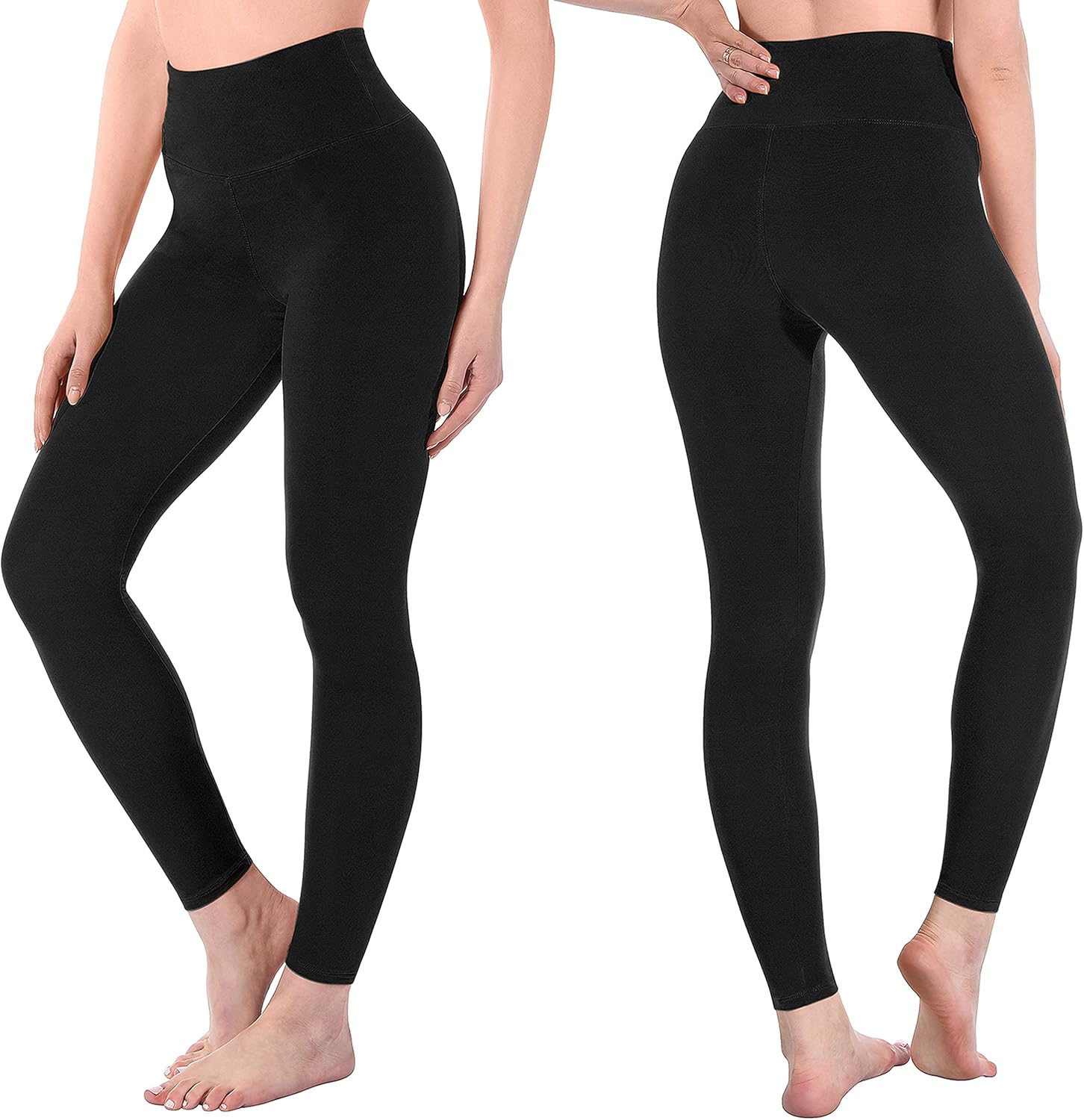 Factory Price Custom Logo Women's Leggings | High Quality Anti-Bacterial Spandex/Polyester High-Waisted Full-Length Sports Yoga