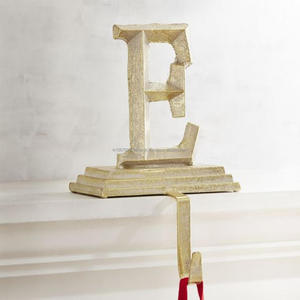 Marble and Metal Pine Tree <b>Christmas</b> Stocking Holder Extra Advance Quality Stocking Hook Marble Base Unique Holder Hot <b>Sale</b> - Product Image 3