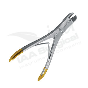 Cortador de Alambre TC, Instrumento Quirúrgico Ortopédico de 22 cm, Mandíbula de Precisión de Acero Inoxidable Manual, Clase I, Certificado CE - Product Image 2
