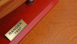 Modèle de voilier moyen Ranger, modèle de yacht à voiles, modèle de bateau en bois artisanal, décoration nautique, décoration de la maison, 60Lx12Wx76H cm - Product Image 5