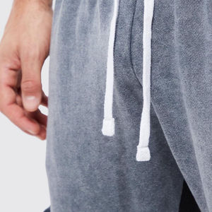 Pantalones Jogger de Algodón 100% con Lavado Ácido, Estilo Casual Vintage, con Logotipo Personalizado, Tallas Grandes para Hombre, Colección 2025 - Product Image 6