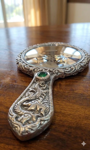 Espejos decorativos de mano para recuerdos de boda, Nikkah, dholki, haldi, mehndi, baby shower, regalos para damas de honor, indios, pakistaníes - Product Image 5