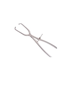 คีมจับกระดูกสแตนเลสแบบตรงสำหรับการผ่าตัดกระดูกเชิงกราน - Product Image 3