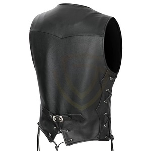 Nouvelle Collection 2026 : Gilet en Cuir Respirant Personnalisable de Qualité Supérieure pour Homme – Design Tendance Hiver - Product Image 3