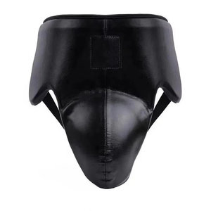 High Quality Genuine Leatherboxing <b>Sets</b> Headgear and Groin Guard Training <b>Sparring</b> Custom Logo Training Gear <b>Boxing</b> <b>Set</b> - Product Image 6