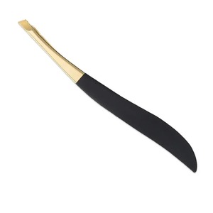 1 pièce BAFA SS-01 Pince à épiler à pointe droite de haute qualité, écologique, colorée, pour sourcils, poils fins, haute précision, en acier inoxydable - Product Image 1