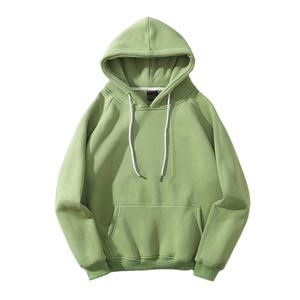 Wholesale Winter Streetwear Custom Logo Pullover Hoodie Thick Polyester/Cotton Fabric Waterproof Breathable Boxy Drop Shoulder - Product Image 1