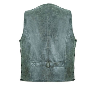 Chaleco de Cuero para Hombre, Tallas Grandes, para Uso en Exteriores, Chaleco de Cuero Duradero, Superventas - Product Image 3