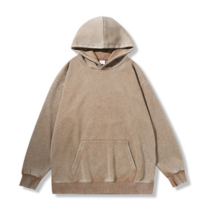 Premium 100% Cotton Men's <b>Hoodie</b> <b>Plain</b> Blank Pullover Sweatshirt - Product Image 5