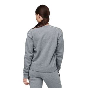 Prix de gros Sweat-shirt personnalisé à col rond pour femme Sweat-shirt oversize Fabricant de vêtements professionnels en ligne - Product Image 2