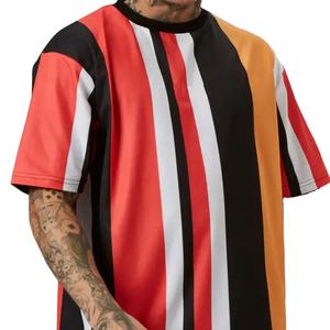 Vêtements décontractés de coupe régulière et vêtements de gymnastique T-shirt pour hommes Impression personnalisée 100% coton doux Tissu en polyester T-shirt à manches courtes pour hommes - Product Image 1