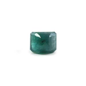 Certified Wholesale 8.4 Carat Natural Zambian Emerald Loose Stone Trillion Cut - Product Image 2