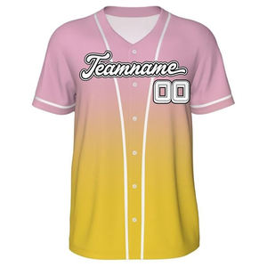 Camiseta de Béisbol Unisex Personalizada 100% Poliéster, Manga Corta, Transpirable, de Secado Rápido, Ropa Deportiva de Alta Calidad - Product Image 2